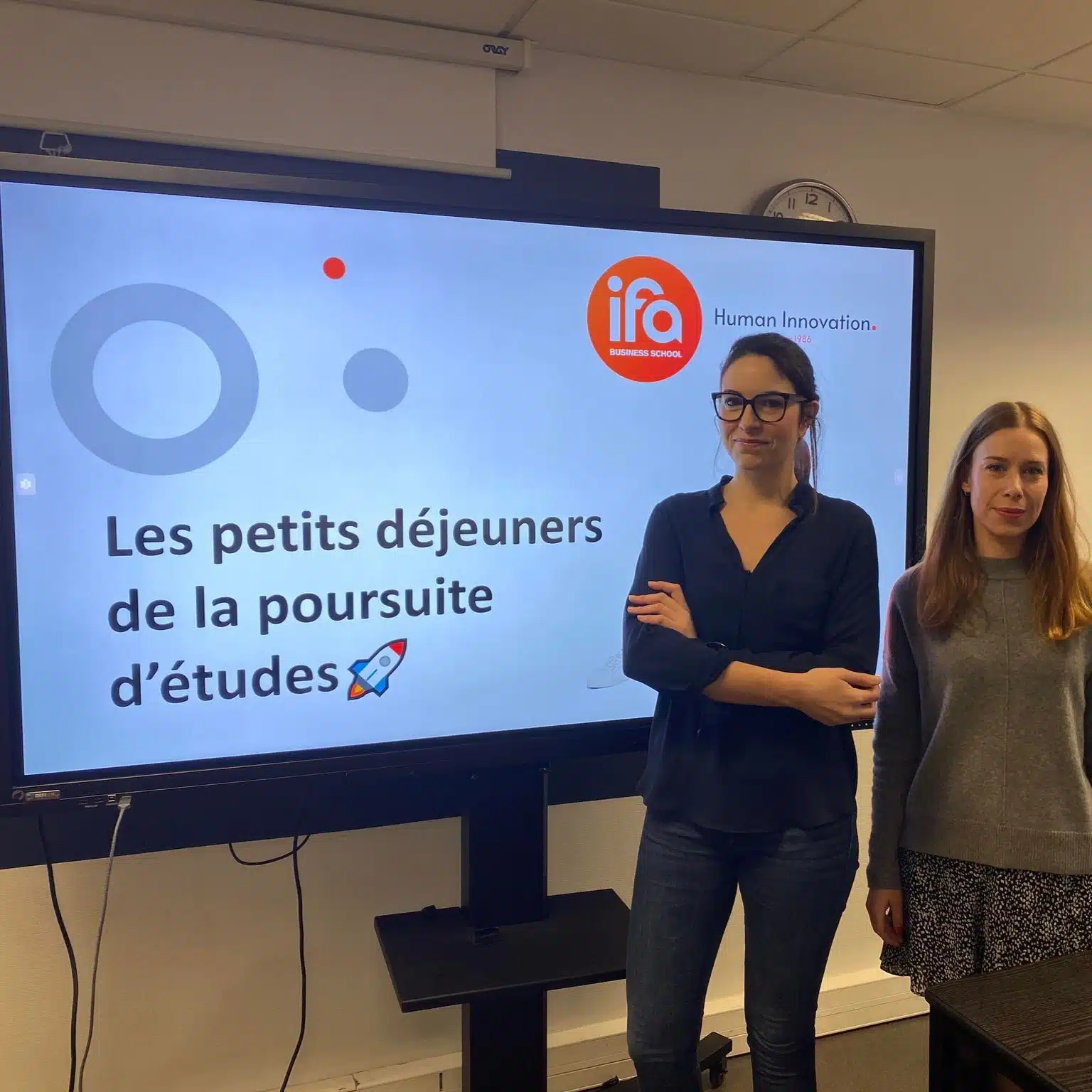 Les « petits dej’ » poursuite d’études 🥐