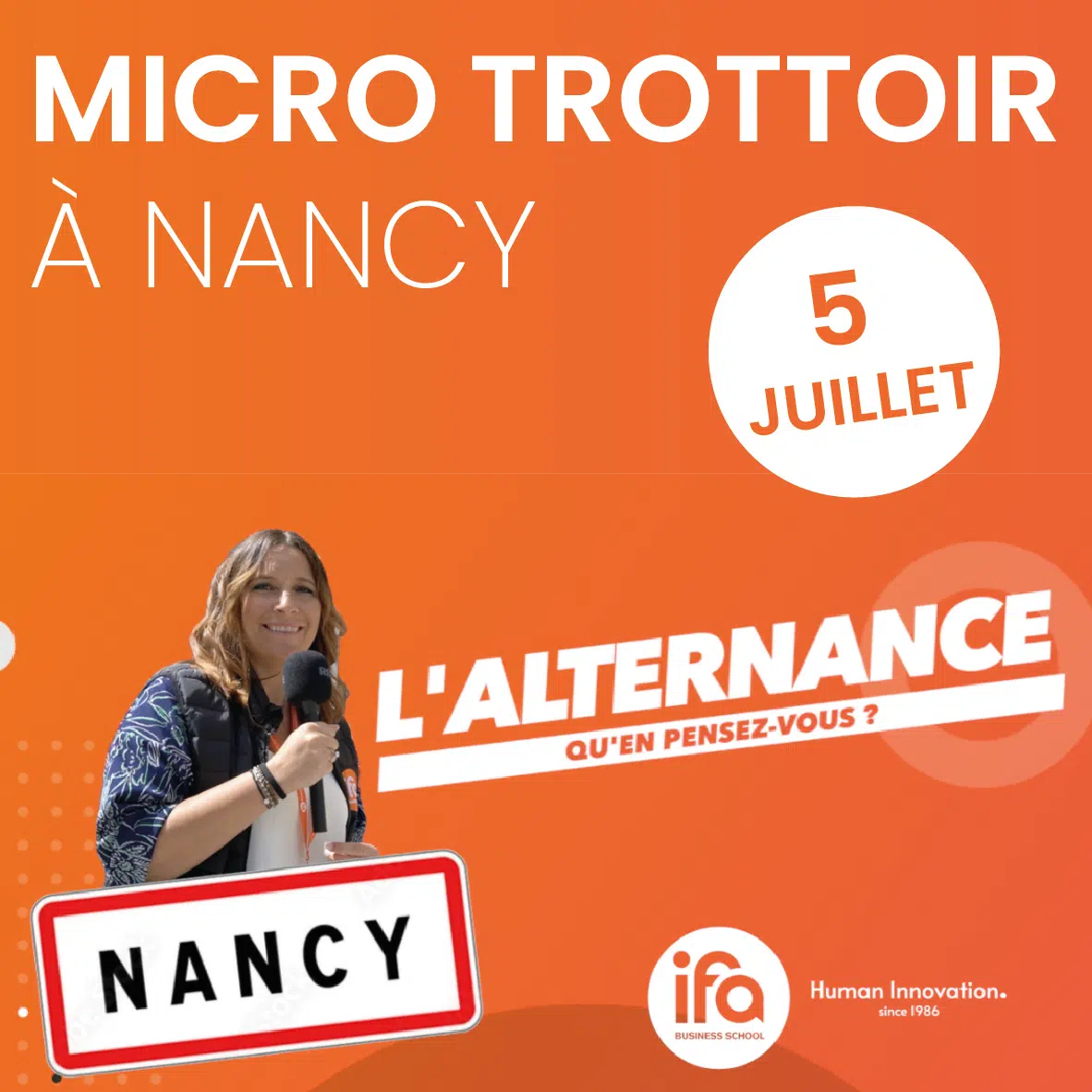 IFA Business School Nancy : une journée ensoleillée pour promouvoir l’Alternance